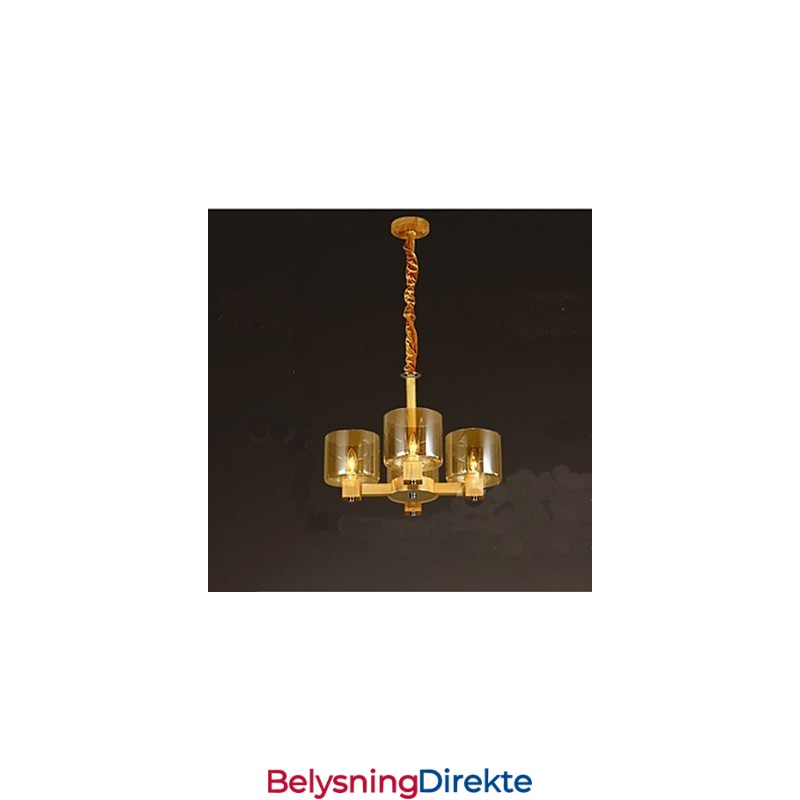 Mote Pendellampe Bord Tre Glassdeksel