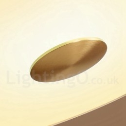 Retro Vintage Innfelt Taklampe Med Glassskjerm