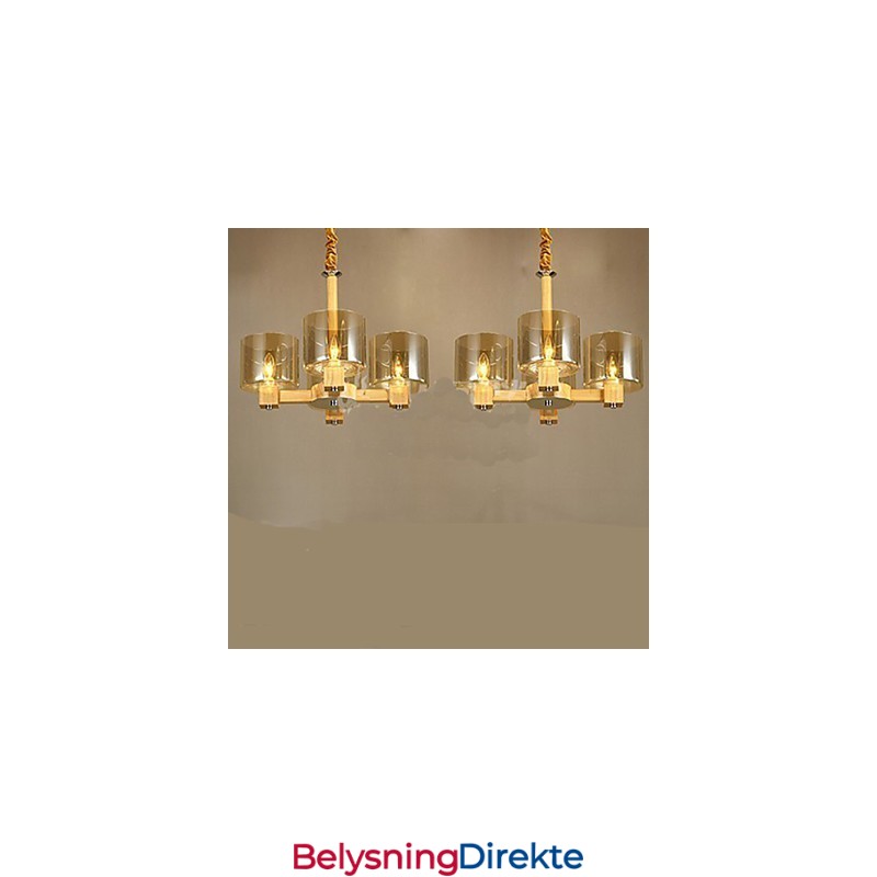 Mote Pendellampe Bord Tre Glassdeksel