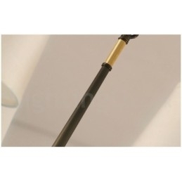 Stor, Luksuriøs, Rustikk, Retro Vintage-Lysekrone I Messing Med Stoffskjermer