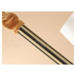 Stor, Luksuriøs, Rustikk, Retro Vintage-Lysekrone I Messing Med Glassskjermer