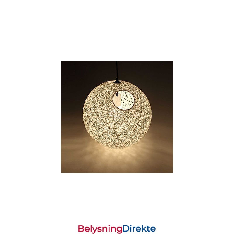 Landlig Enkel Moderne Lampe Pastoral Rottinglampe Hampkule Lysekrone