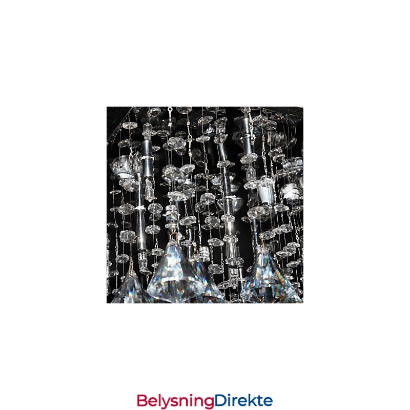 Tradisjonell Klassisk Krystallkrone I Metall