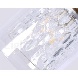 Rustikk Pendellampe I Nordisk Stil I Ren Messing Med Glassskjerm