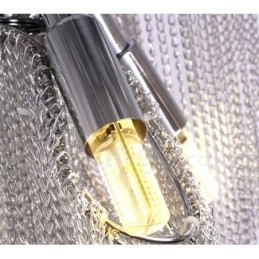 Aluminium Tassels Lysekrone Designer Pendellampe Sølvfarget