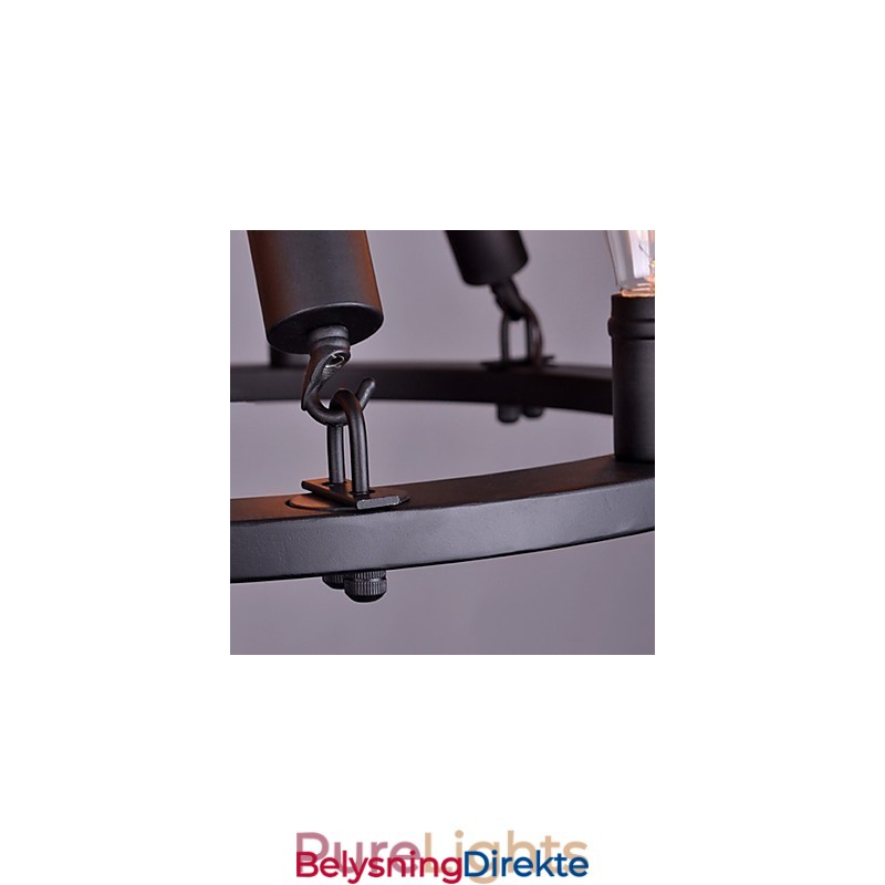 Vintage Tau Pendellampe Loft Kreativ Industriell Lampe Amerikansk Stil Dekorasjon