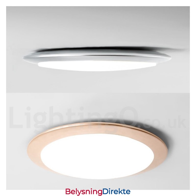 4 Cm Tykk Supertynn Dimbar Moderne, Moderne Nordisk Stil, Innfelt Taklampe Med Akrylskjerm Og Fjernkontroll, Kan Også Brukes Som Vegglampe