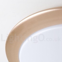 4 Cm Tykk Supertynn Dimbar Moderne, Moderne Nordisk Stil, Innfelt Taklampe Med Akrylskjerm Og Fjernkontroll, Kan Også Brukes Som Vegglampe