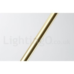 Rustikk Lysekrone I Rustfritt Stål Med 8 Lys Og Klare Eller Blå Glassskjermer