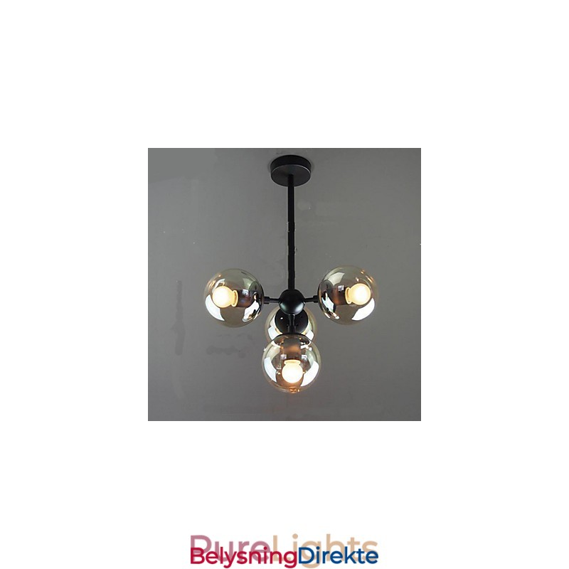 Glassball Jern Bønnestengel Molekylære Taklamper