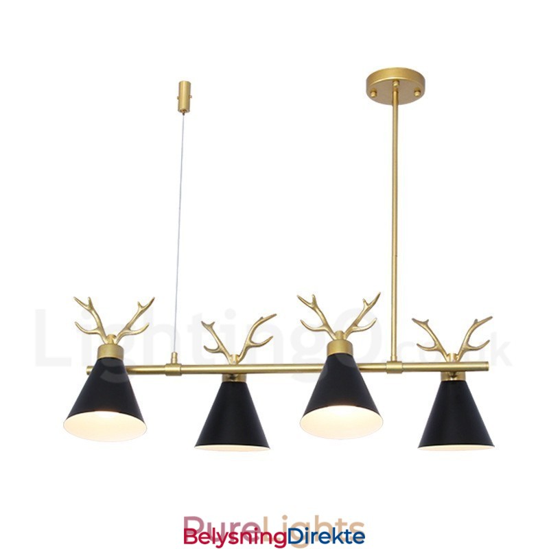 4-Lyss Nordisk Macaron Moderne Gevirlysekrone