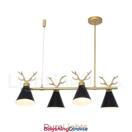 4-Lyss Nordisk Macaron Moderne Gevirlysekrone