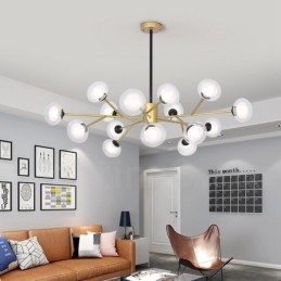 Postmoderne Magic Beans Lysekrone Utstillingshall