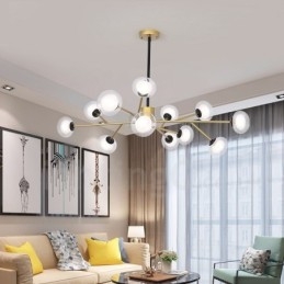 Postmoderne Magic Beans Lysekrone Utstillingshall