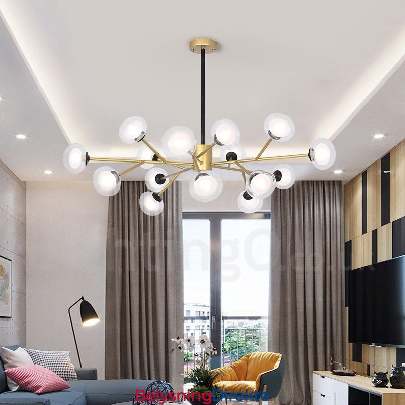 Postmoderne Magic Beans Lysekrone Utstillingshall