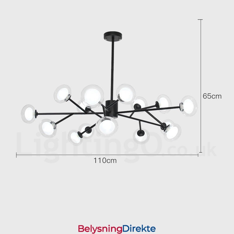 Postmoderne Magic Beans Lysekrone Utstillingshall