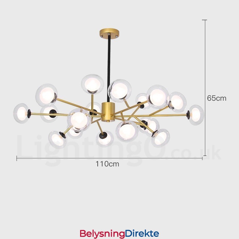 Postmoderne Magic Beans Lysekrone Utstillingshall