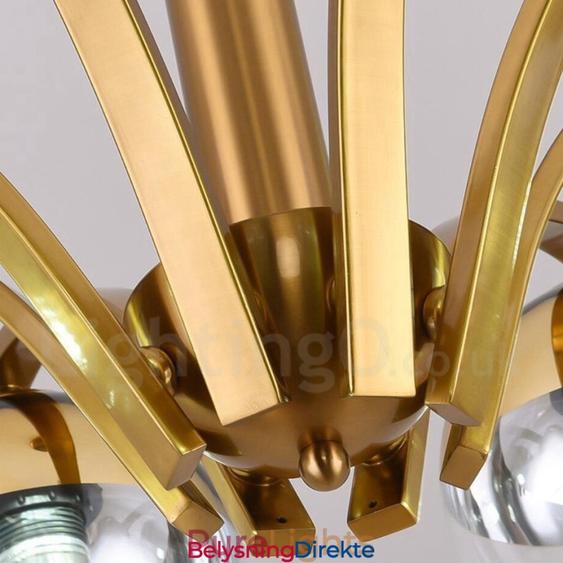 Nordisk Mote Gull Sølv Lysekrone