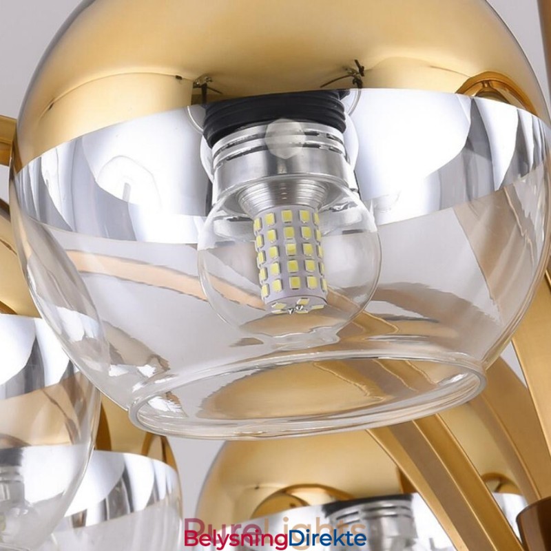 Nordisk Mote Gull Sølv Lysekrone