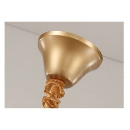 Postmoderne Luksuriøs Rund K9 Krystall Anheng Lysekrone Lys Utstillingshall