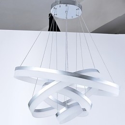 Akryl Lysekrone Ring Anheng Lysarmaturer Med