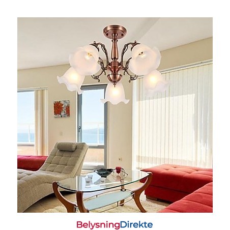 Moderne Samtids Tradisjonell Klassisk Retro Galvanisert Metall Innfelt Montering