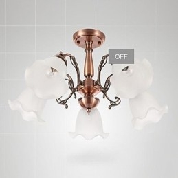 Moderne Samtids Tradisjonell Klassisk Retro Galvanisert Metall Innfelt Montering