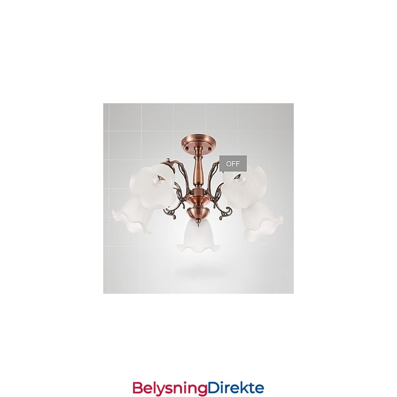 Moderne Samtids Tradisjonell Klassisk Retro Galvanisert Metall Innfelt Montering