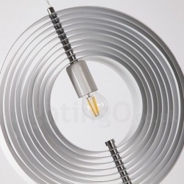 Globe Hvit Roter Postmodern Diy Pendellampe