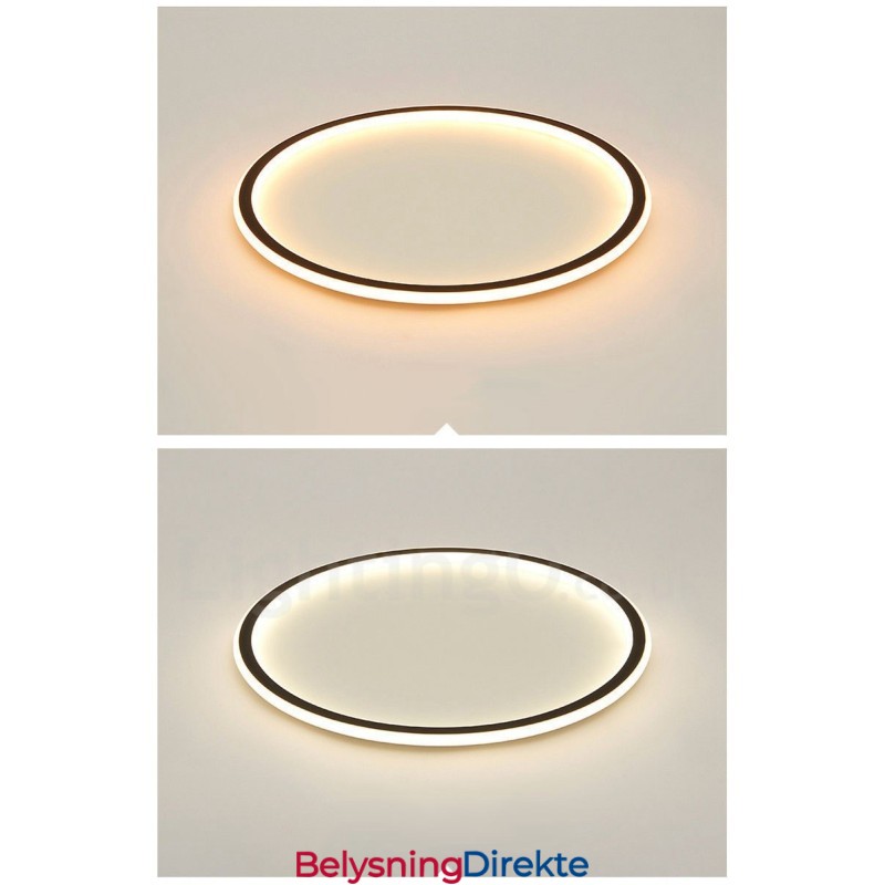 Ultratynne Dimbare Moderne, Samtidskunstneriske Nordiske Taklamper Med Fjernkontroll, Kan Også Brukes Som Vegglampe