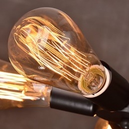 Pendellampe 3 Lys I Landlig Stil I Smijern