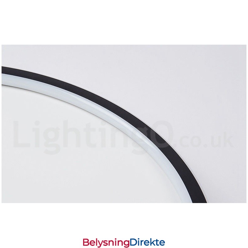 Ultratynne Dimbare Moderne, Samtidskunstneriske Nordiske Taklamper Med Fjernkontroll, Kan Også Brukes Som Vegglampe