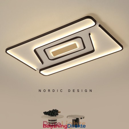 Rektangulær Moderne, Samtidskunstnerisk Innfelt Lampe