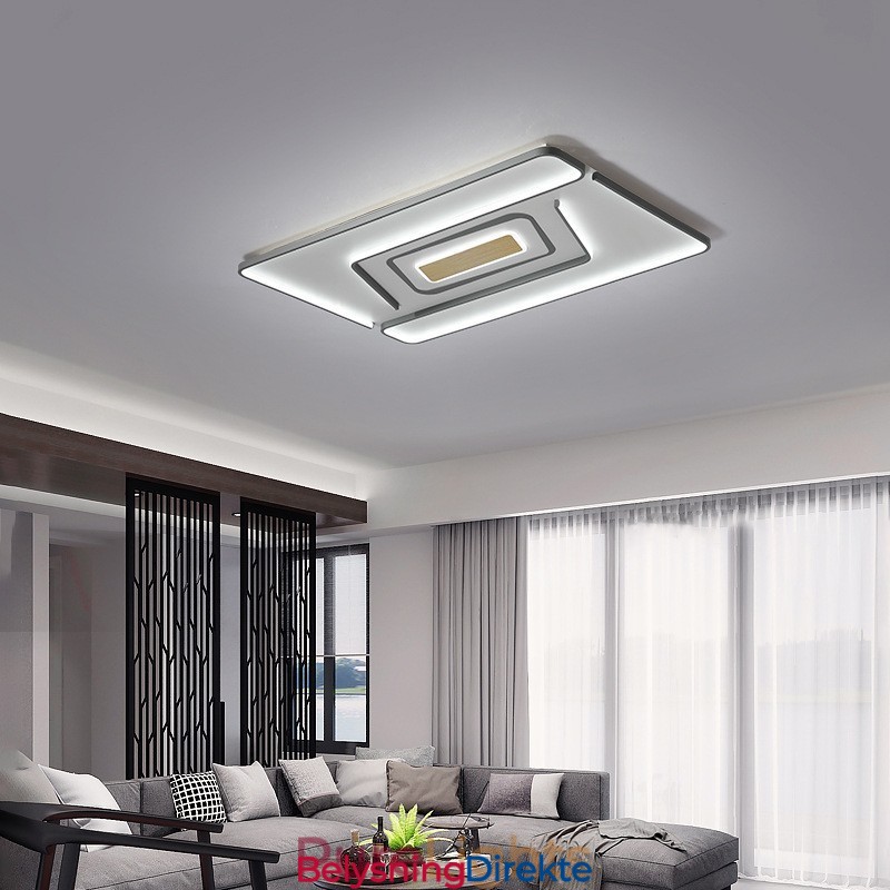 Rektangulær Moderne, Samtidskunstnerisk Innfelt Lampe