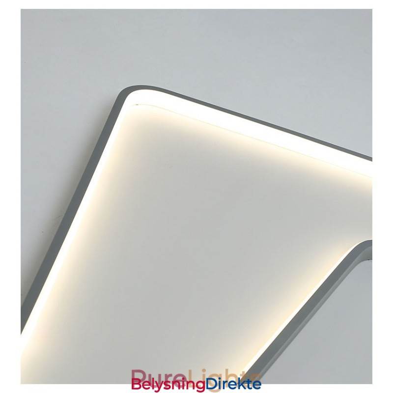 Rektangulær Moderne, Samtidskunstnerisk Innfelt Lampe