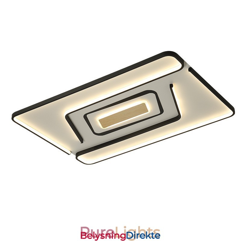 Rektangulær Moderne, Samtidskunstnerisk Innfelt Lampe