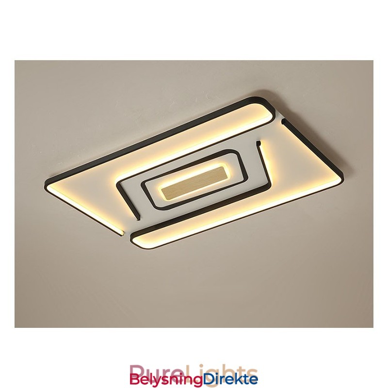 Rektangulær Moderne, Samtidskunstnerisk Innfelt Lampe