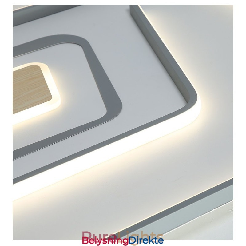 Rektangulær Moderne, Samtidskunstnerisk Innfelt Lampe