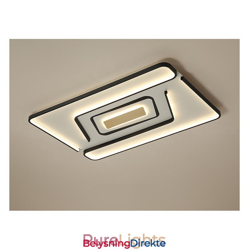 Rektangulær Moderne, Samtidskunstnerisk Innfelt Lampe