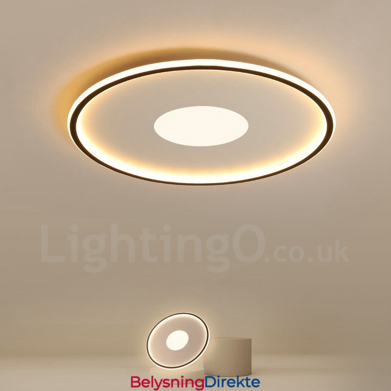 Ultratynne Dimbare Moderne, Samtidskunstneriske Nordiske Taklamper Med Fjernkontroll, Kan Også Brukes Som Vegglampe