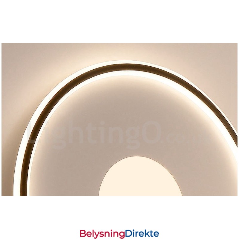 Ultratynne Dimbare Moderne, Samtidskunstneriske Nordiske Taklamper Med Fjernkontroll, Kan Også Brukes Som Vegglampe