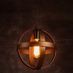 Retro Jernlampe Moderne Minimalistisk Lysekrone I Industriell Stil