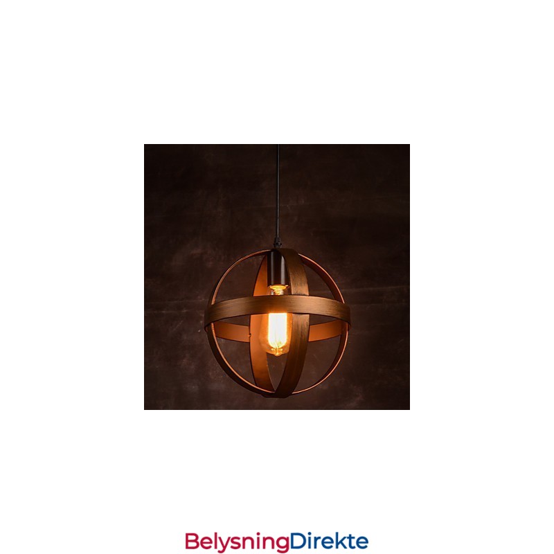 Retro Jernlampe Moderne Minimalistisk Lysekrone I Industriell Stil