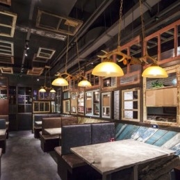 2 Lysebrune Rustikke Kunstneriske Retro Gevir Antikk Pendellamper Med Glassskjerm