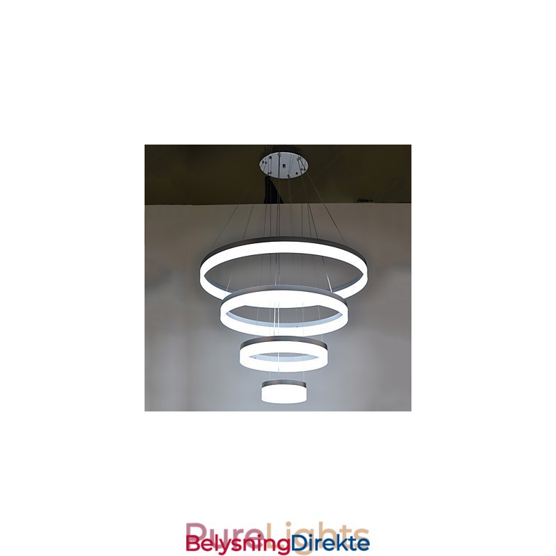 Akryl Lysekrone Ring Anheng Lysarmaturer Med
