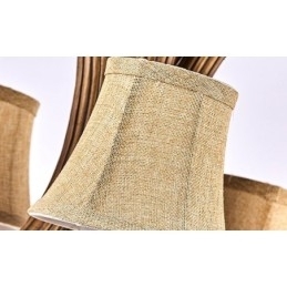 Rustikk, Kunstnerisk, Retro, Antikk Lysekrone Med 5 Lys Og Skjermer