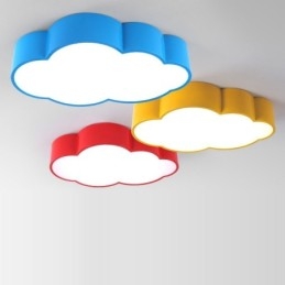 Macaron Flerfarget Sky Moderne Nordisk Stil Innfelt Taklampe Med Akrylskjerm