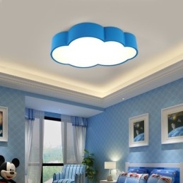 Macaron Flerfarget Sky Moderne Nordisk Stil Innfelt Taklampe Med Akrylskjerm