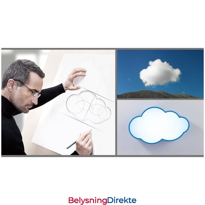 Macaron Flerfarget Sky Moderne Nordisk Stil Innfelt Taklampe Med Akrylskjerm