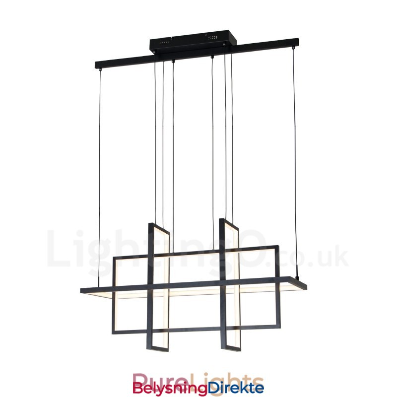 Dimmbar Pendellampe Moderne Design Fire Rektangler